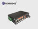 Antystatyczny 4-portowy przemysłowy przełącznik Ethernet 10 / 100M z 1 portem światłowodowym SC 24V dostawca