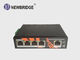  Przełącznik Power over Ethernet na szynę din 5 * 10/100 Base -T Wskaźniki LED do monitorowania