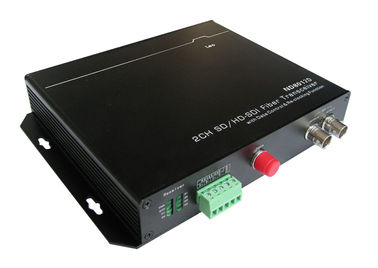 Chiny Plug and Play 60 km HD SDI Converter, SD Auto Detection Transceiver optyczny fabryka