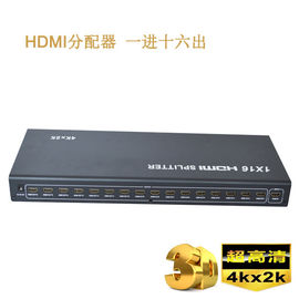 Chiny 4K 1.4b 1 x 16 HD HDMI Splitter 1 na 2 wyjścia w HDMI Splitter, obsługa wideo 3D fabryka
